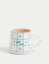 Floral Check Mum Mug